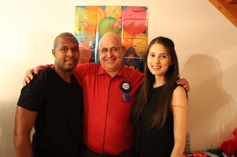 Alan, Nathi, and Joanna - three Waterford graduates from different generations.