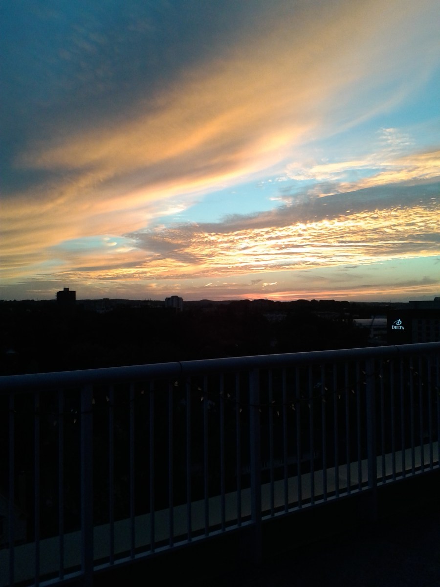 Sunset in Waterloo, September 2016